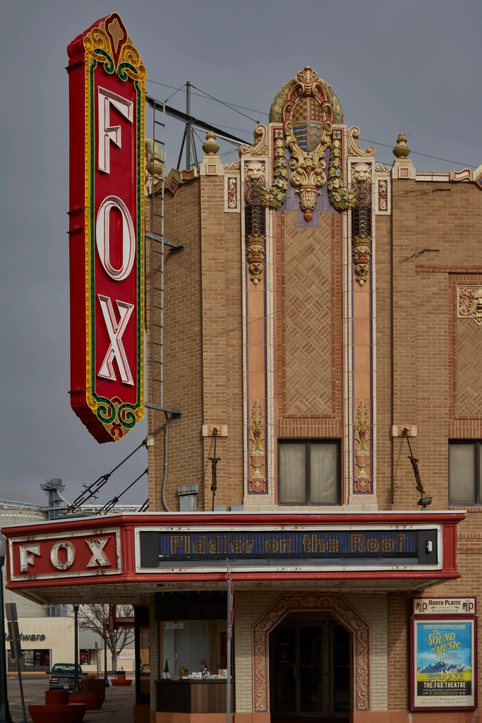 Marquee Fox Theatre, 1929-vintage movie