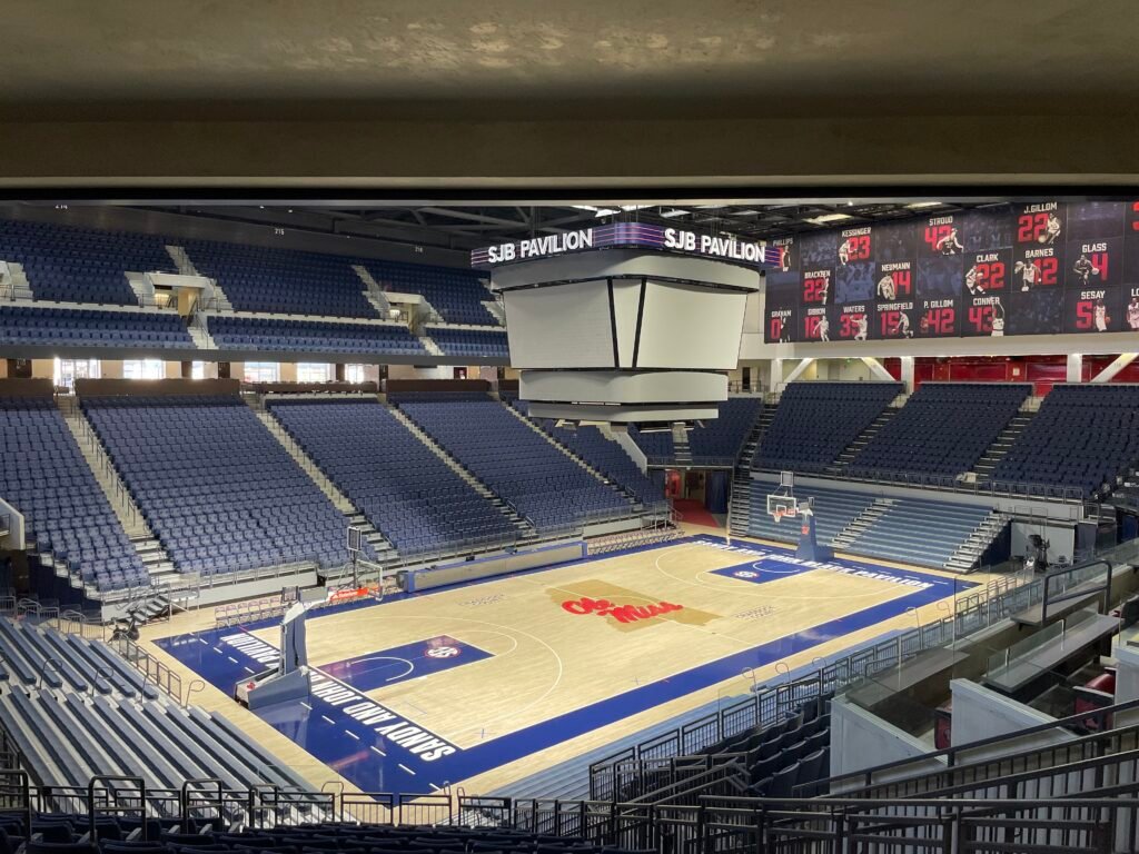 Picture of Ole Miss Basketball Court